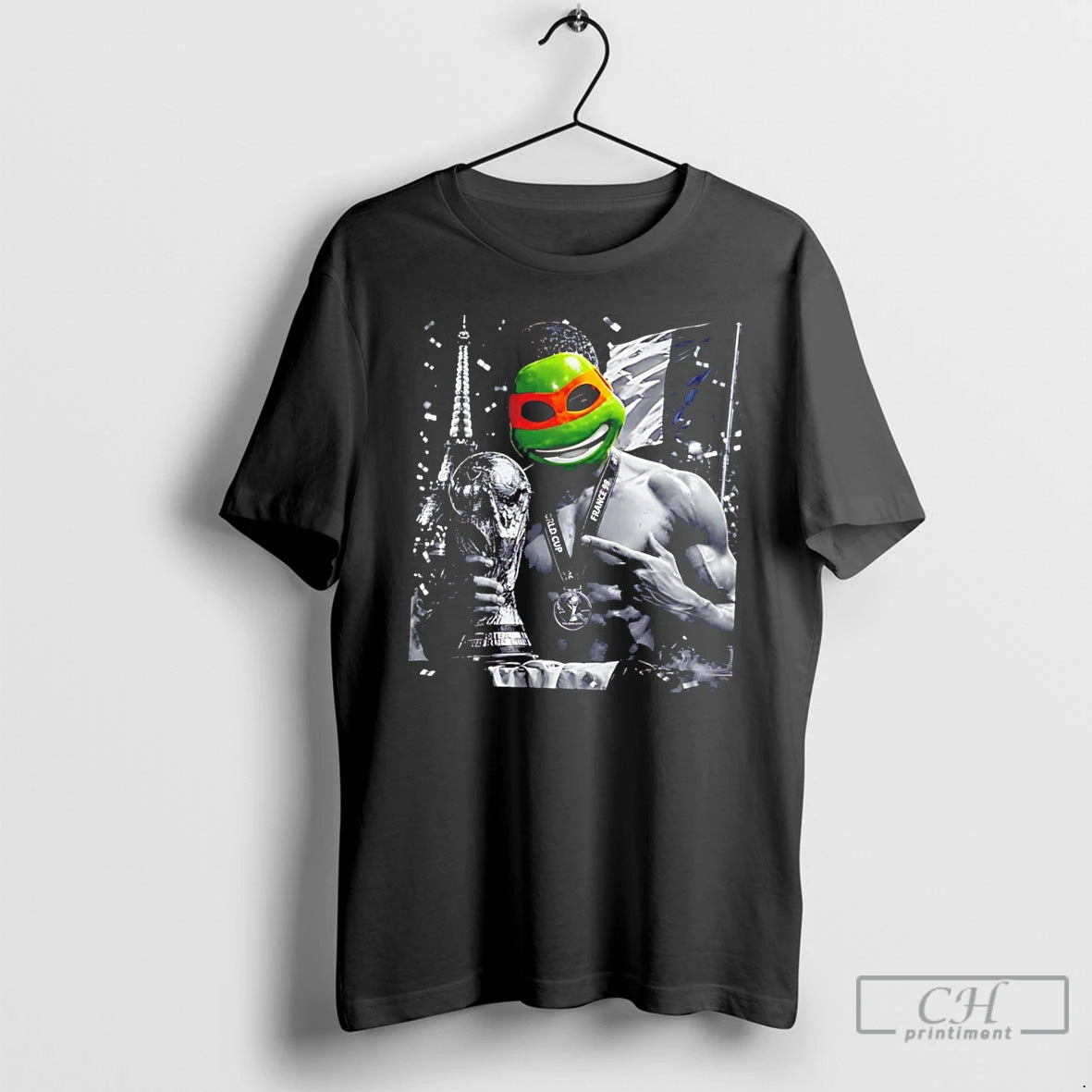 Premium Ninja Mbappe France World Cup Champions Tee