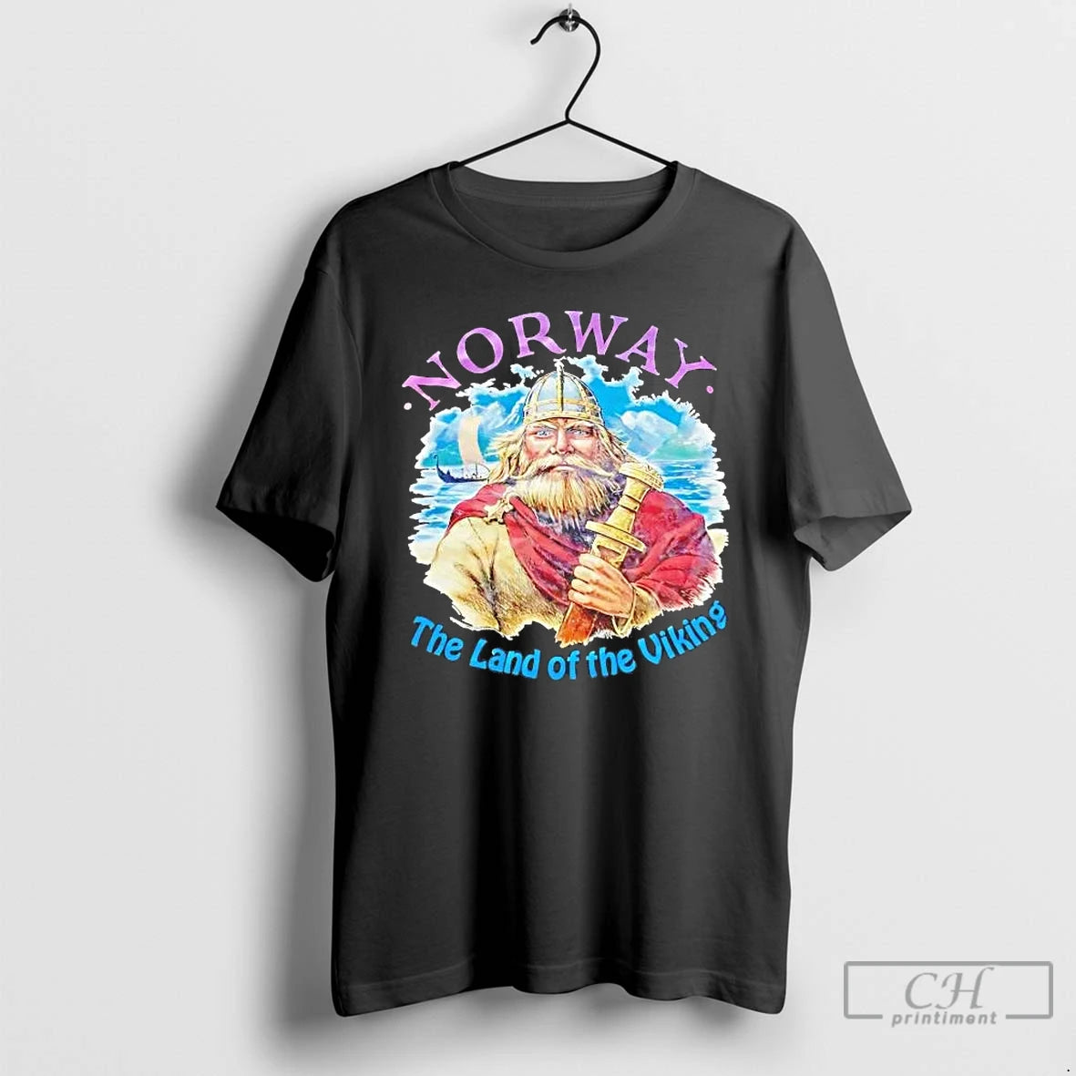 Premium Norway The Land Of The Viking Tee Hoodie, Sweatshirt | PrintMintTees.com