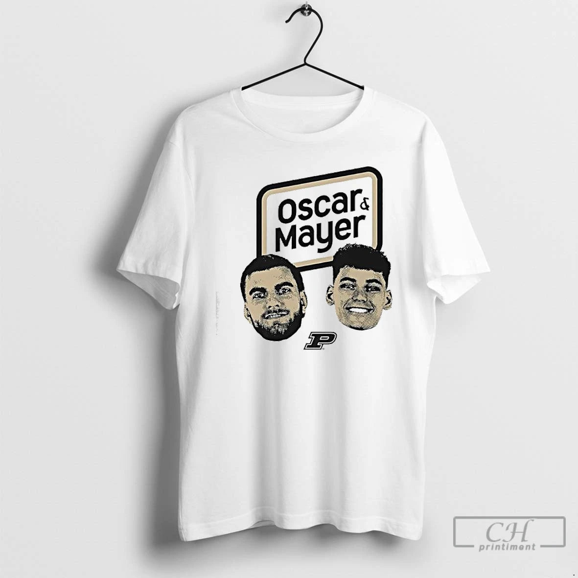 Premium Oscar Cluff Omer Mayer Purdue Boilermakers Heads T-Shirts, Hoodie, Sweatshirt | PrintMintTees.com