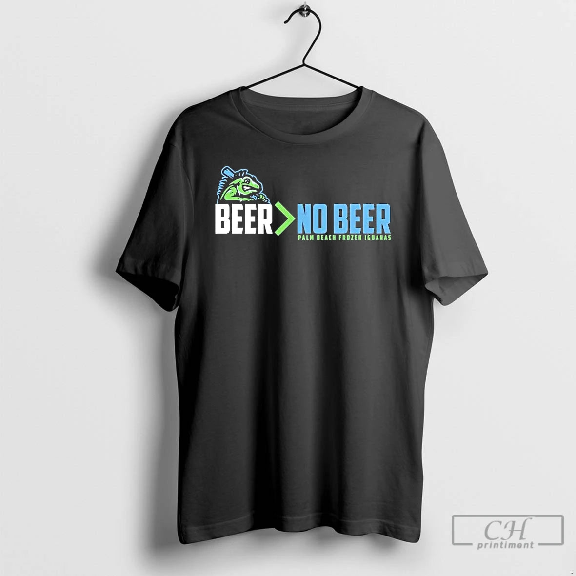 Premium Palm Beach Frozen Iguanas Beer More Than No Beer T-Shirts, Hoodie, Sweatshirt | PrintMintTees.com