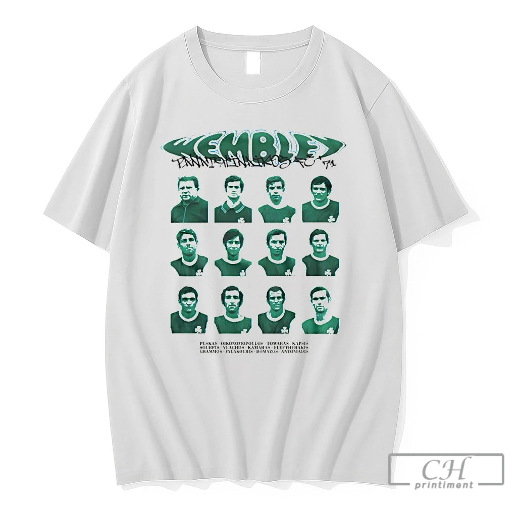 Premium Panathinaikos Fc 1971 Team Wembley Kemble Panathinaikos Fc