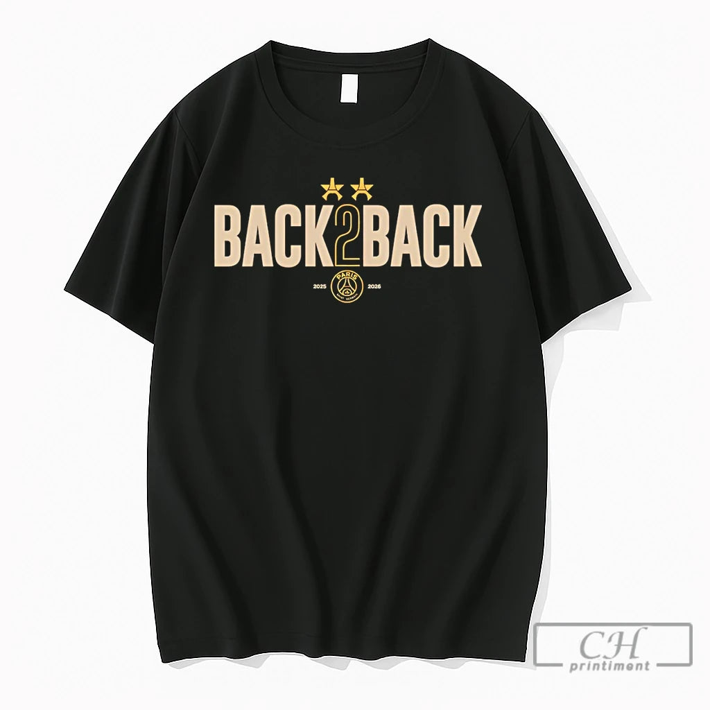 Premium Paris Saint Germain Back 2 Back Uefa Champions 2026
