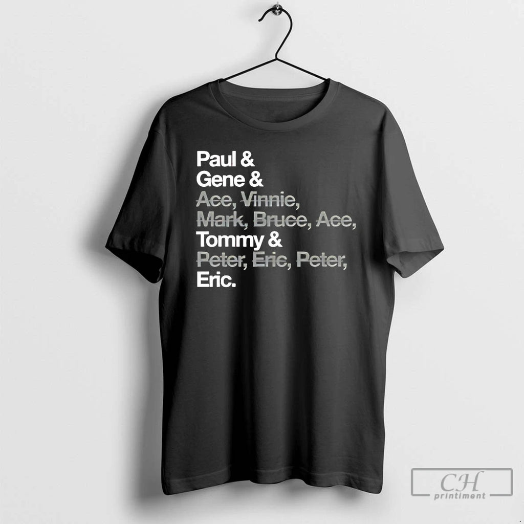 Premium Paul Gene Tommy Eric T-Shirts, Hoodie, Sweatshirt | PrintMintTees.com