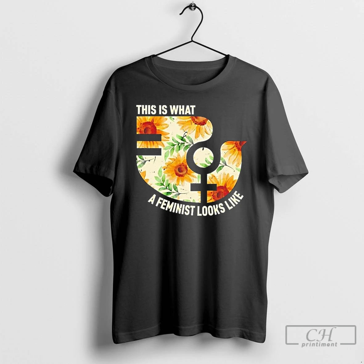 Premium Peace This Is What A Feminist Looks Like Tee Hoodie, Sweatshirt | PrintMintTees.com