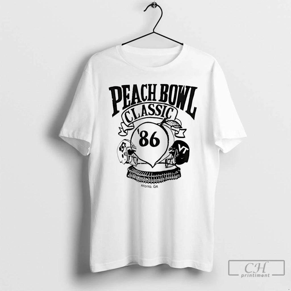 Premium Peach Bowl Classic 86 T-Shirts, Hoodie, Sweatshirt | PrintMintTees.com
