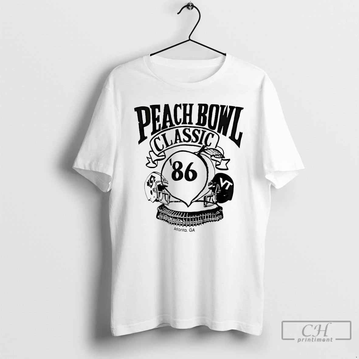 Premium Peach Bowl Classic 86 T-Shirts, Hoodie, Sweatshirt | PrintMintTees.com