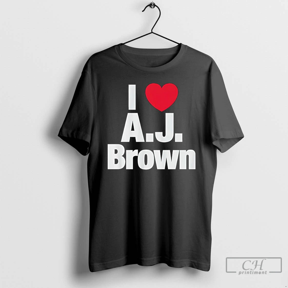 Premium Philadelphia Eagles Football Athlete Fan Apparel I Love A J Brown T Shirts Sweater