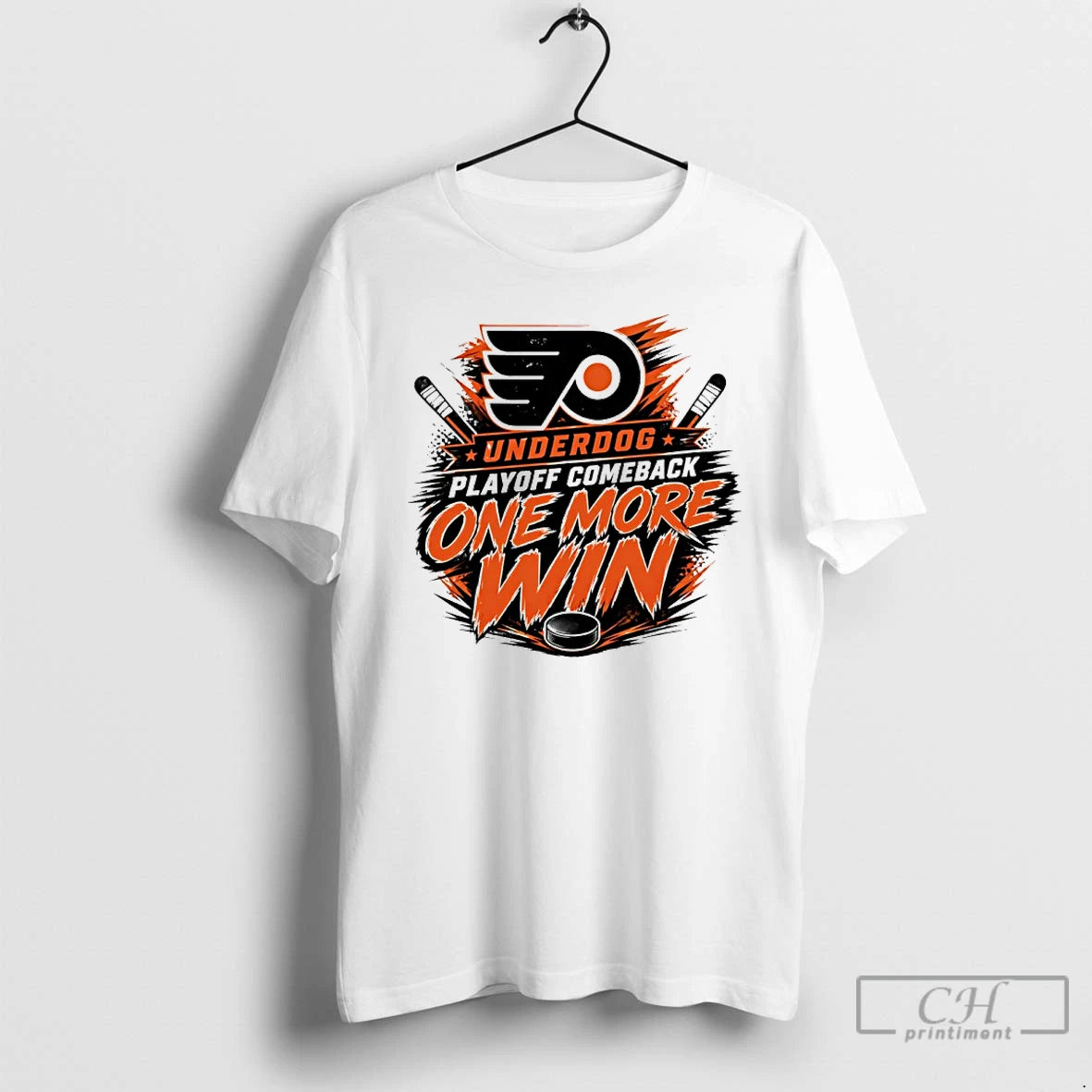 Premium Philadelphia Flyers Underdog Playoff Comeback One More Win