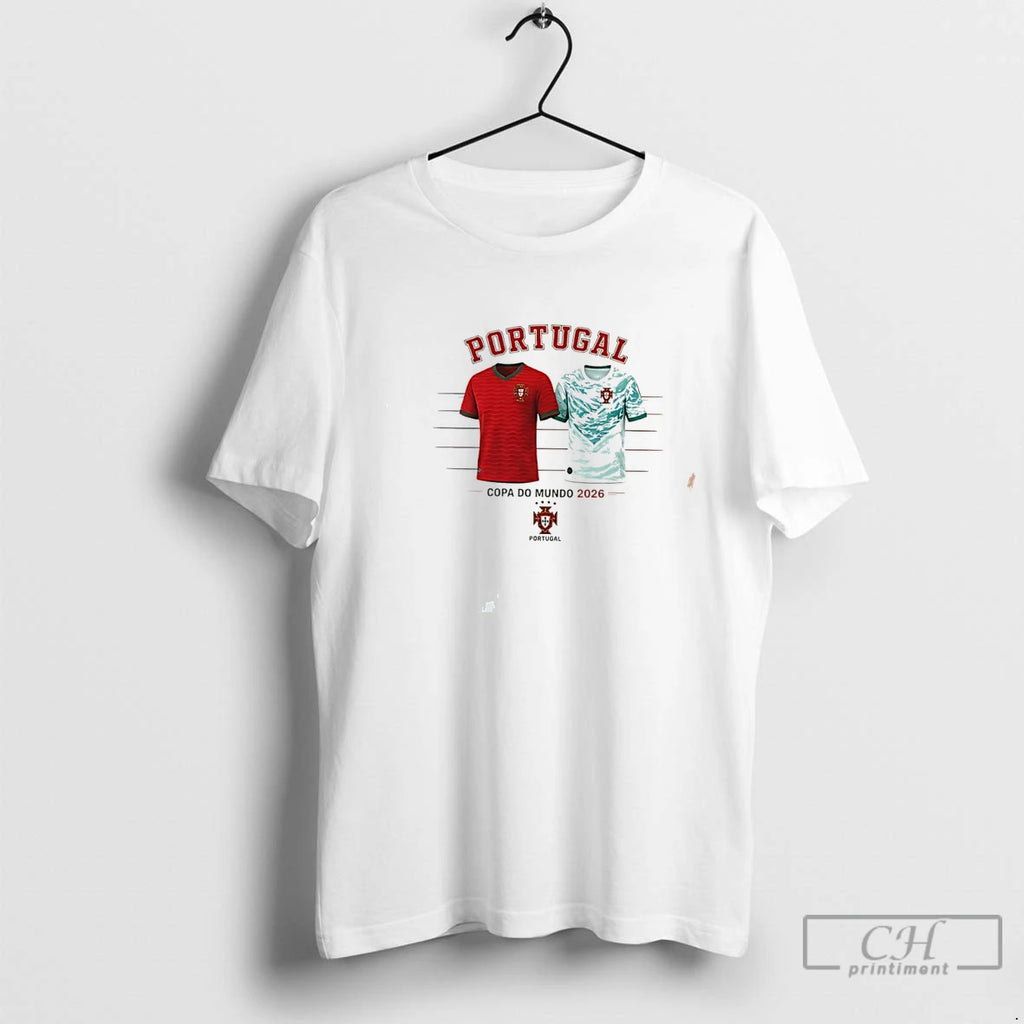 Premium Portugal Copa Do Mundo 2026 Portugal World Cup 2026 Graphic Tee T Shirts Sweater