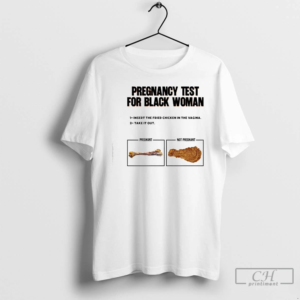 Premium Pregnancy Test For Black Woman T-Shirts, Hoodie, Sweatshirt | PrintMintTees.com