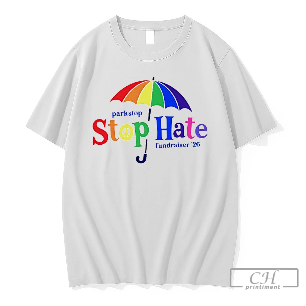 Premium Rainbow Umbrella Parkstop Stop Hate Fundraiser 26 Inspirational