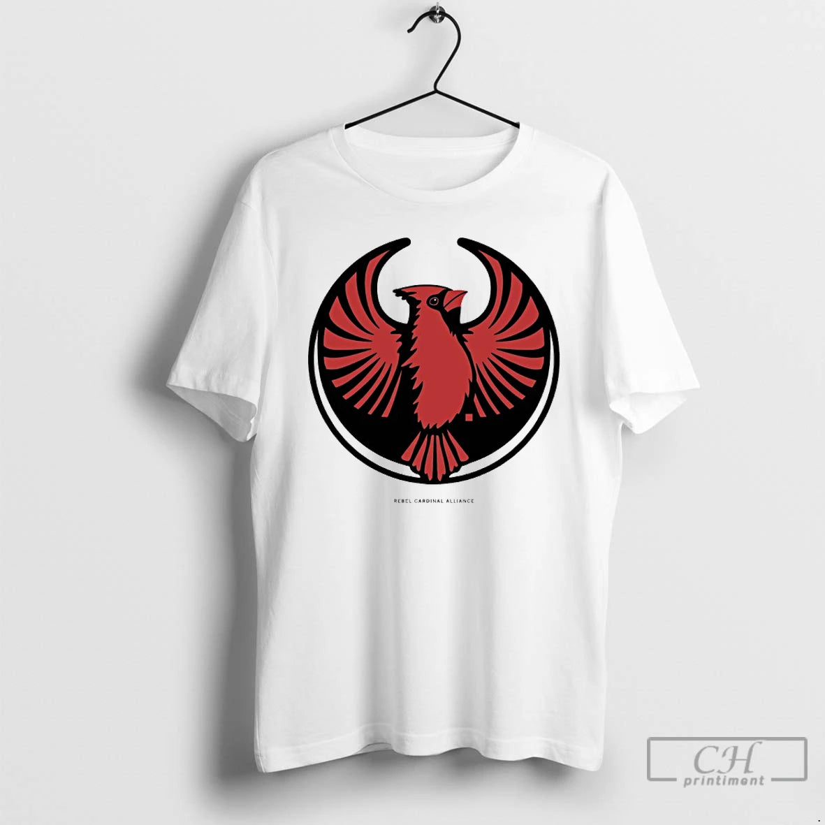 Premium Rebel Northern Cardinal Alliance Logo T-Shirts, Hoodie, Sweatshirt | PrintMintTees.com