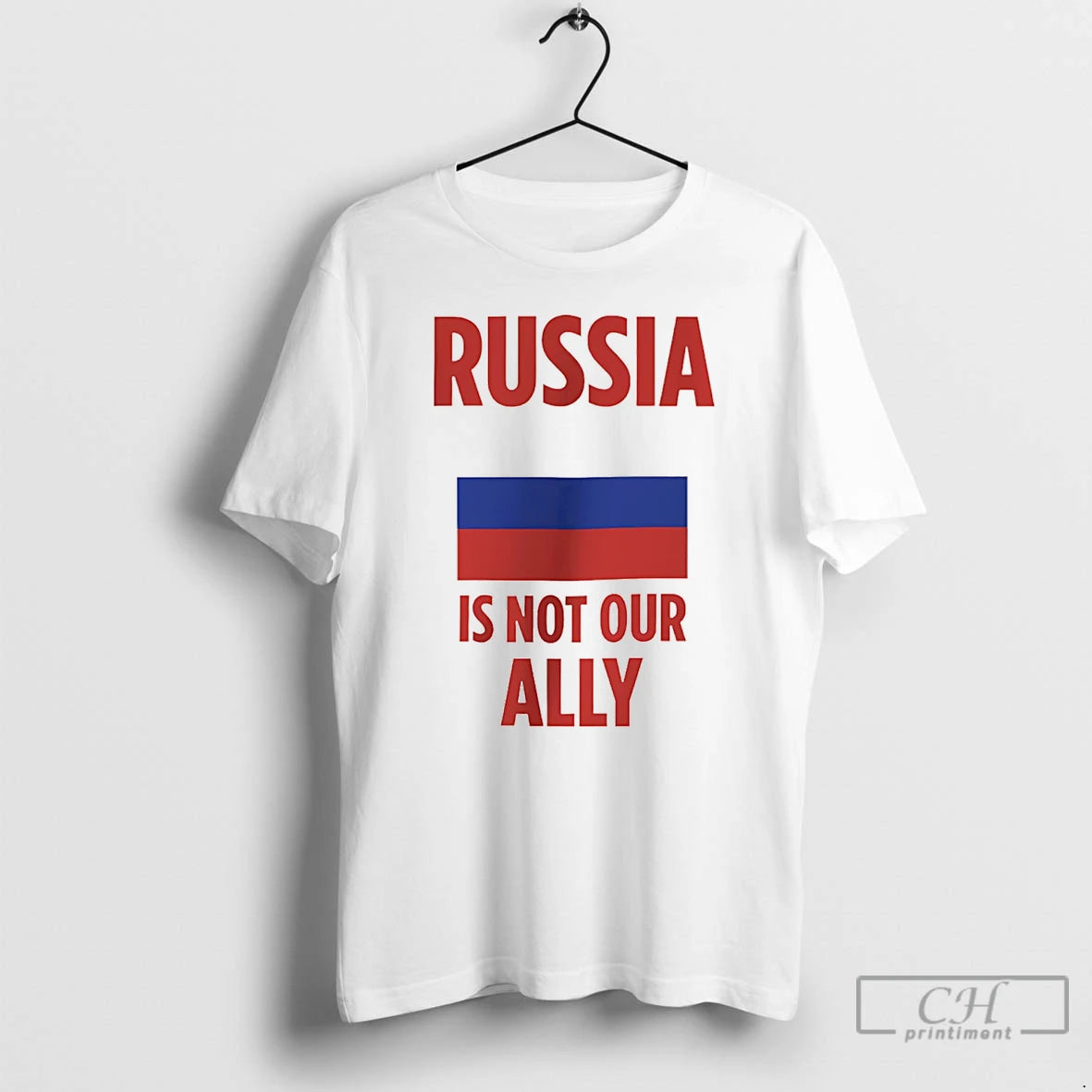 Premium Russia Is Not Our Ally Flag T-Shirts, Hoodie, Sweatshirt | PrintMintTees.com