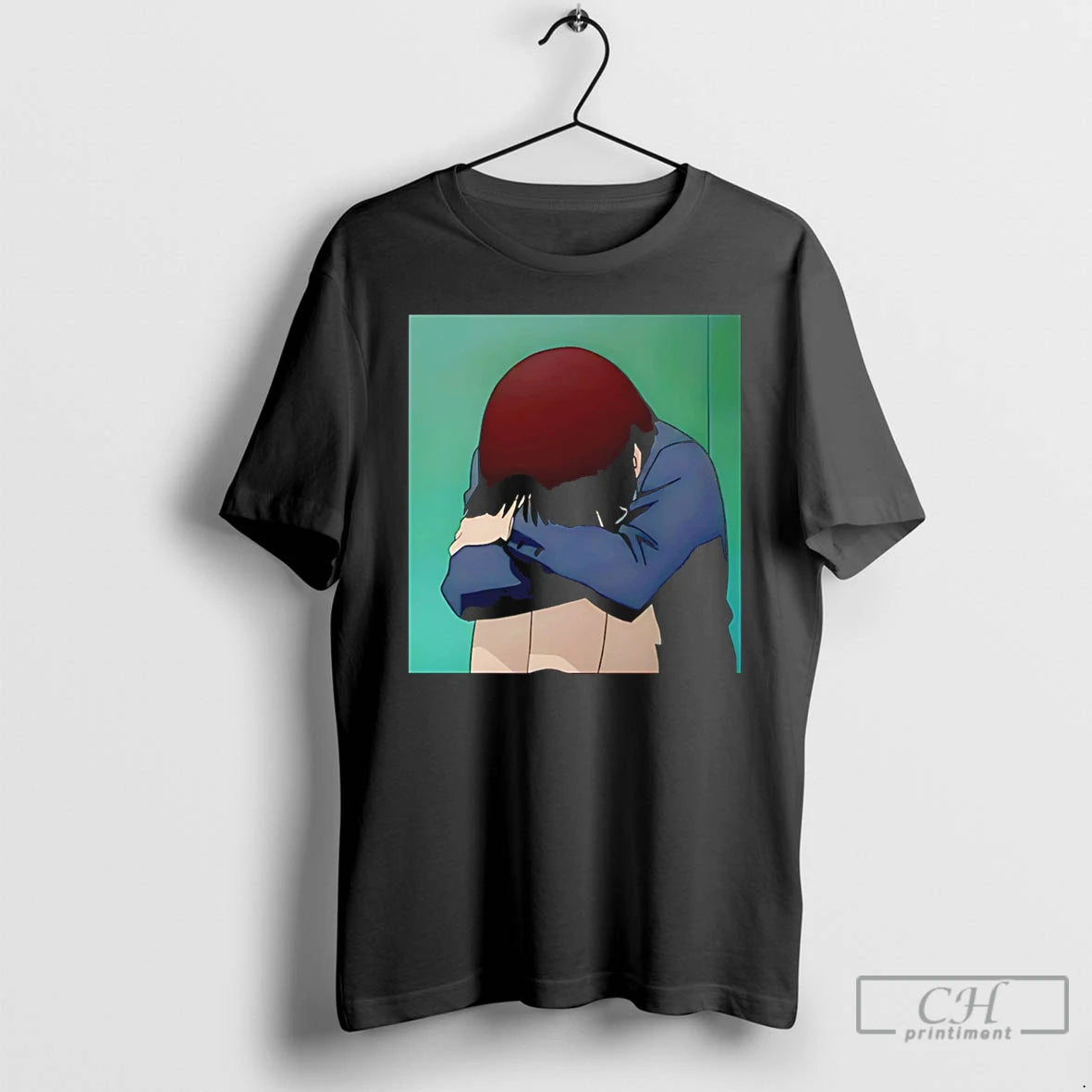 Premium Sad Girl Anime T-Shirts, Hoodie, Sweatshirt | PrintMintTees.com