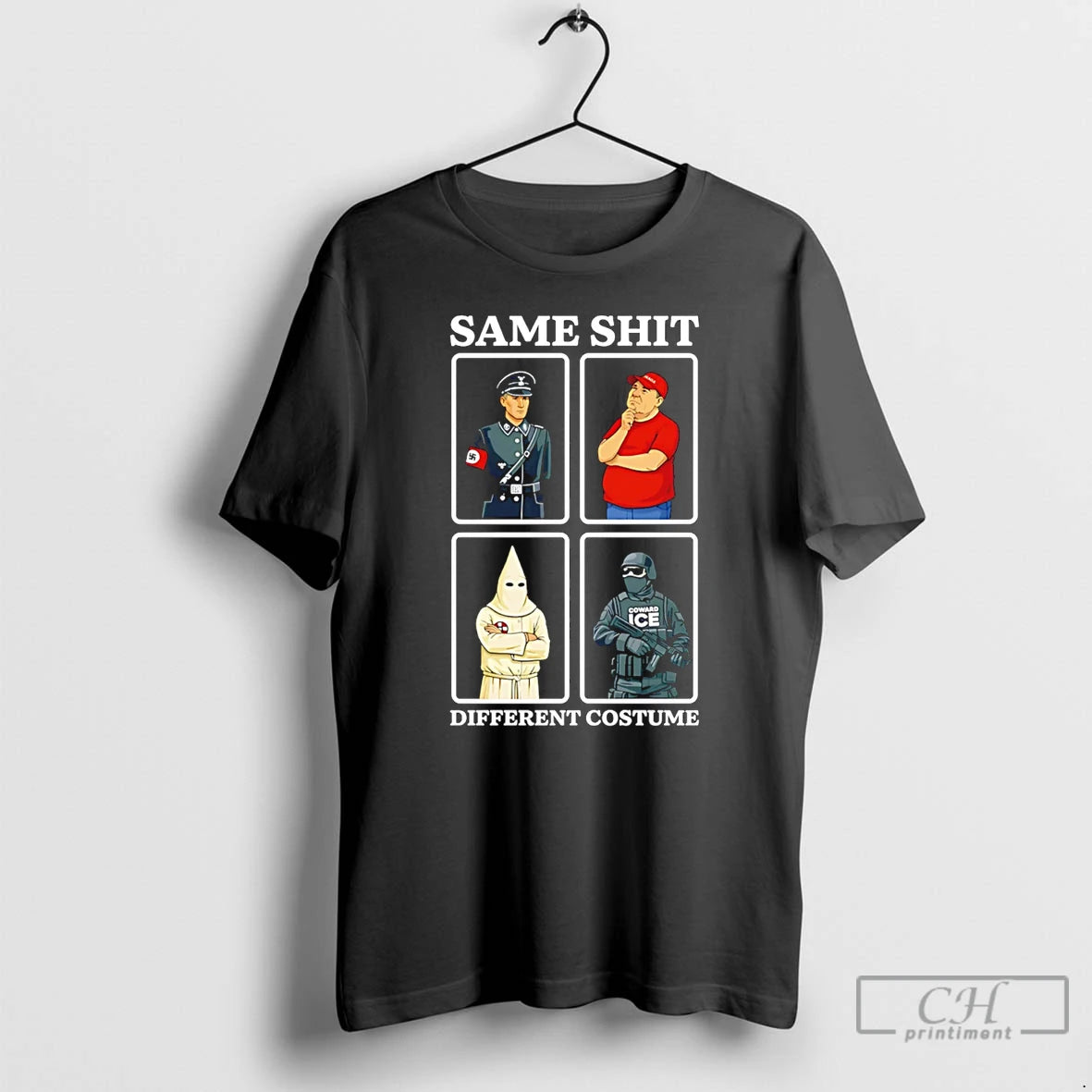 Premium Same Shit Different Costume Coward Ice T-Shirts, Hoodie, Sweatshirt | PrintMintTees.com