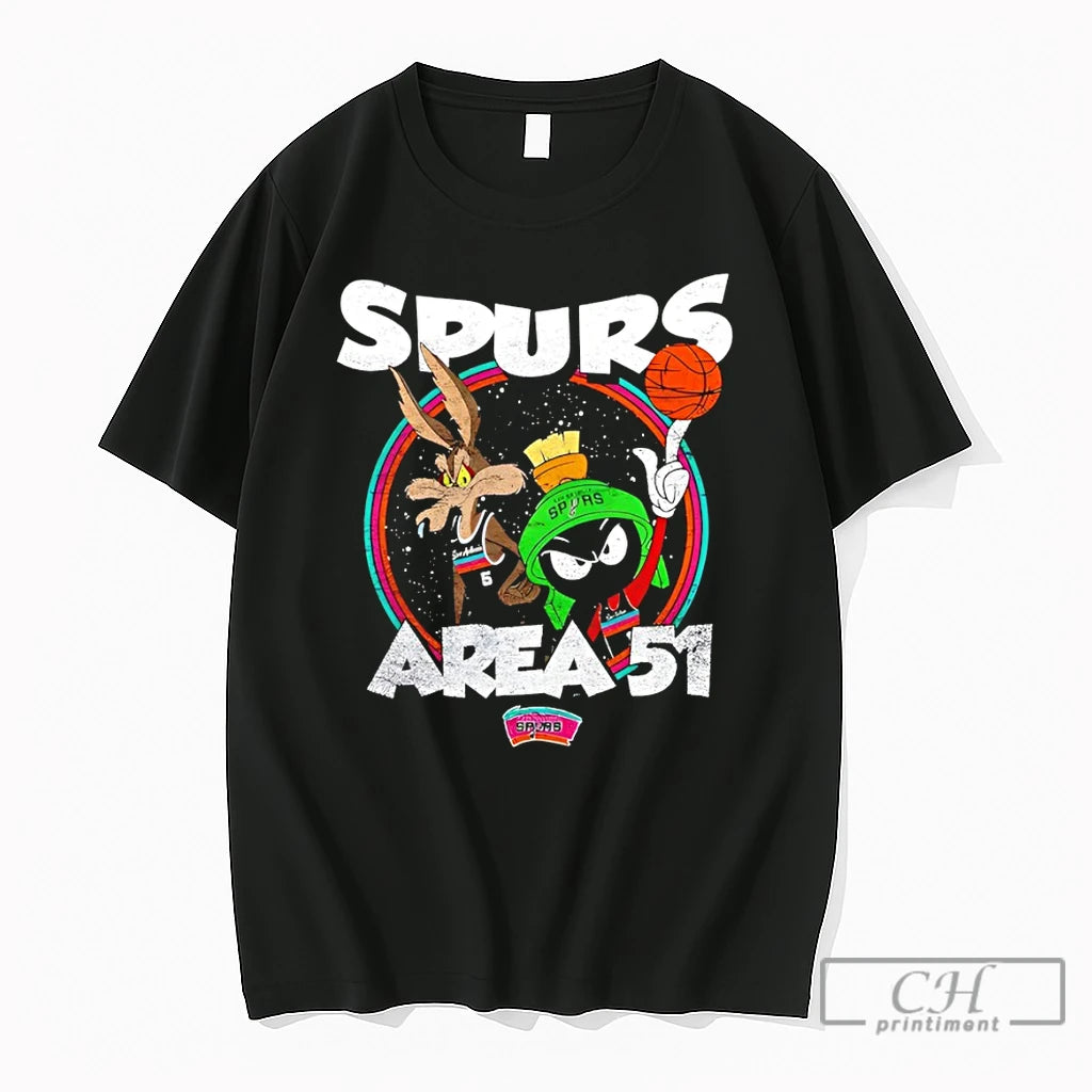 Premium San Antonio Spurs Area 51 Spurs Looney Tunes