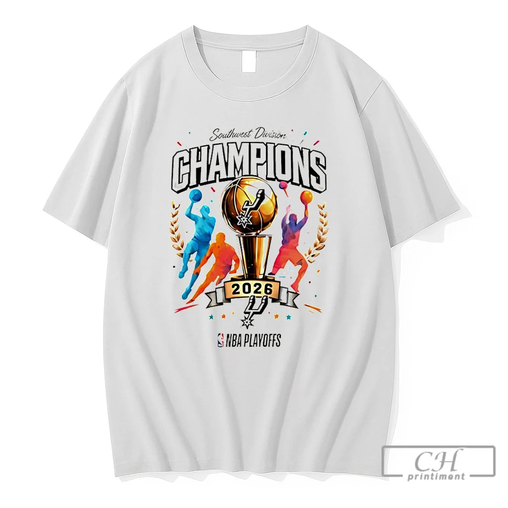 Premium San Antonio Spurs Basketball 2026 Southwest Division Champions Nba Playoffs
