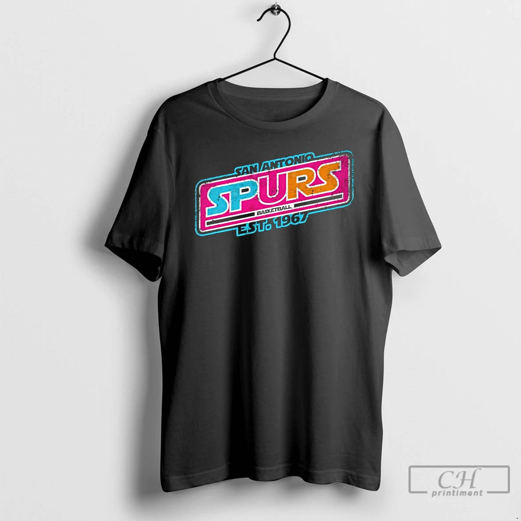 Premium San Antonio Spurs Basketball Team Est 1967 Retro