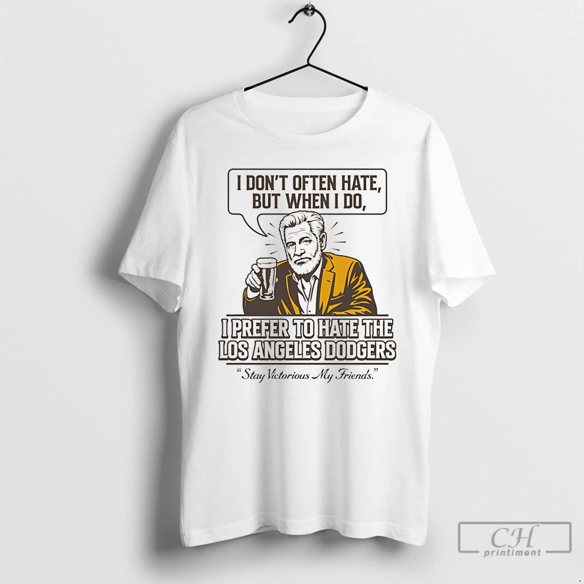 Premium San Diego Baseball Stay Victorious I Prefer To Hate The La Dodgers T Shirts Hoodie, Sweatshirt | PrintMintTees.com