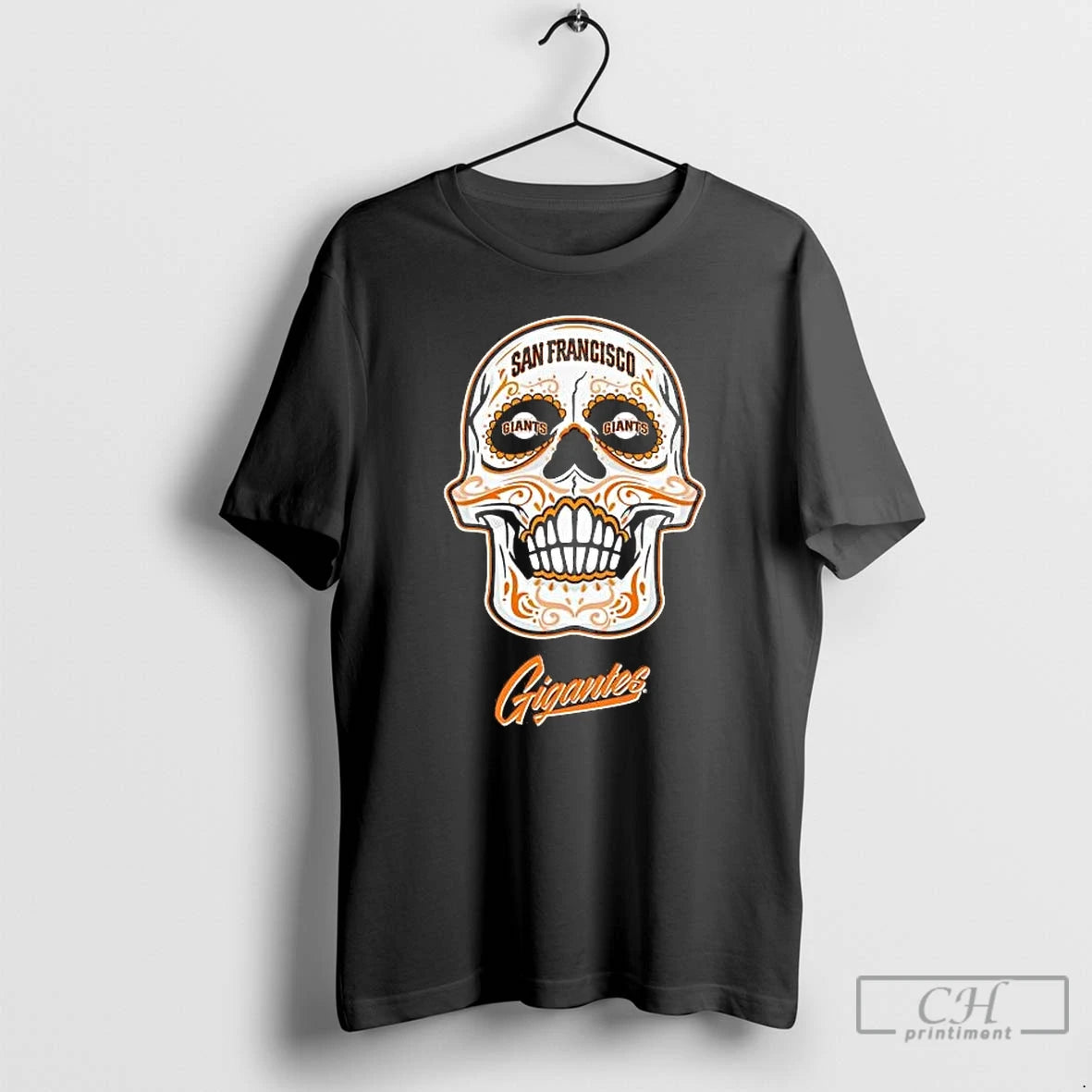 Premium San Francisco Giants Sugar Skull Gigantes T-Shirts, Hoodie, Sweatshirt | PrintMintTees.com