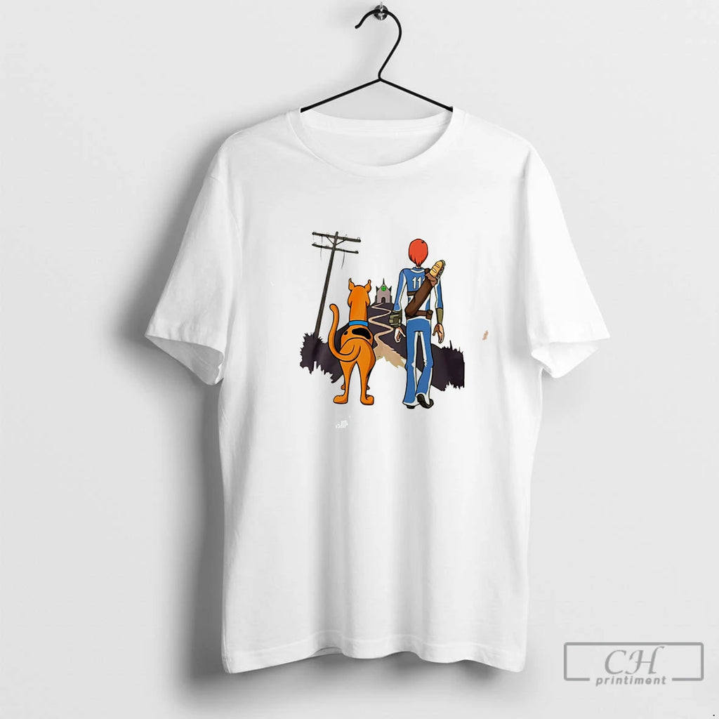 Premium Scooby Doo Shaggy Rogers Fallout Tee