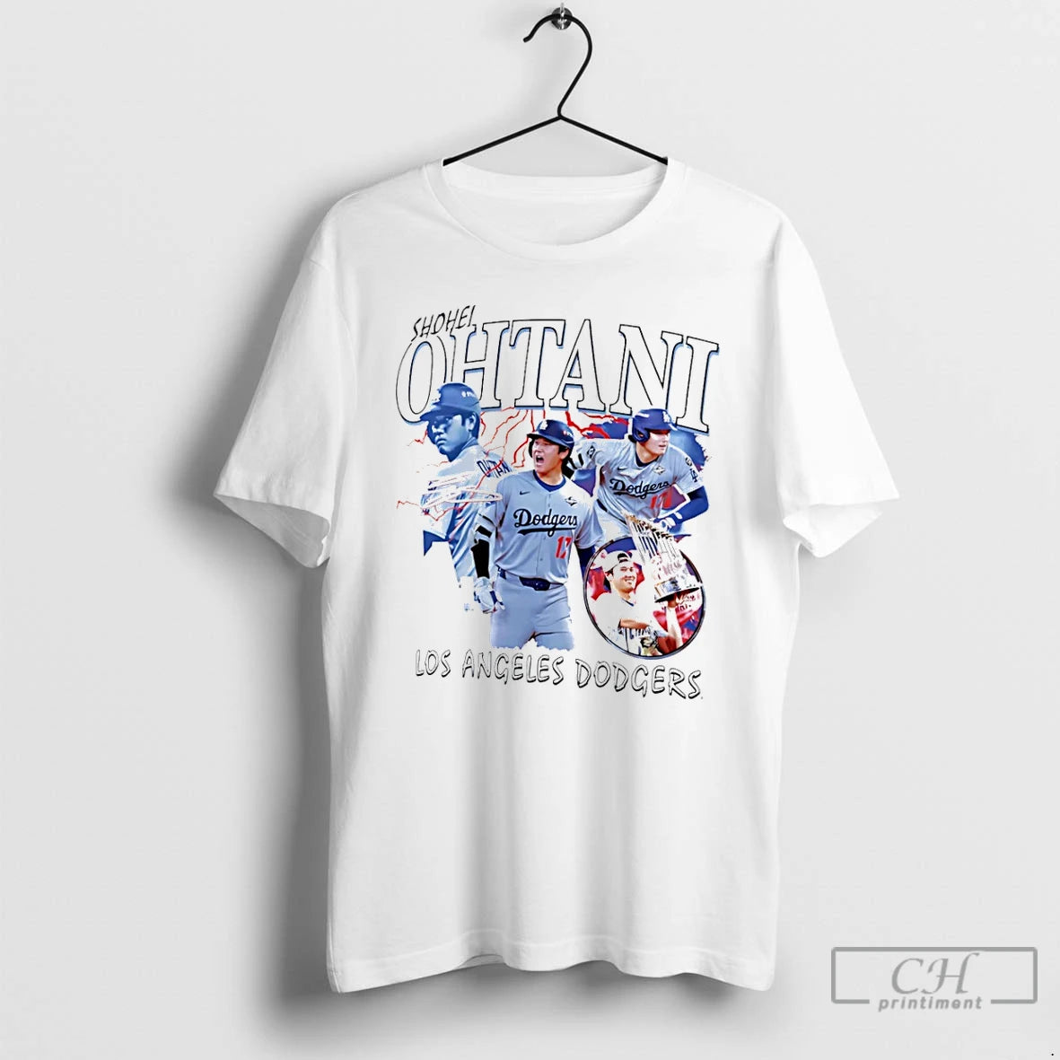Premium Shohei Ohtani Los Angeles Dodgers Montage Signature 25 T-Shirts, Hoodie, Sweatshirt | PrintMintTees.com