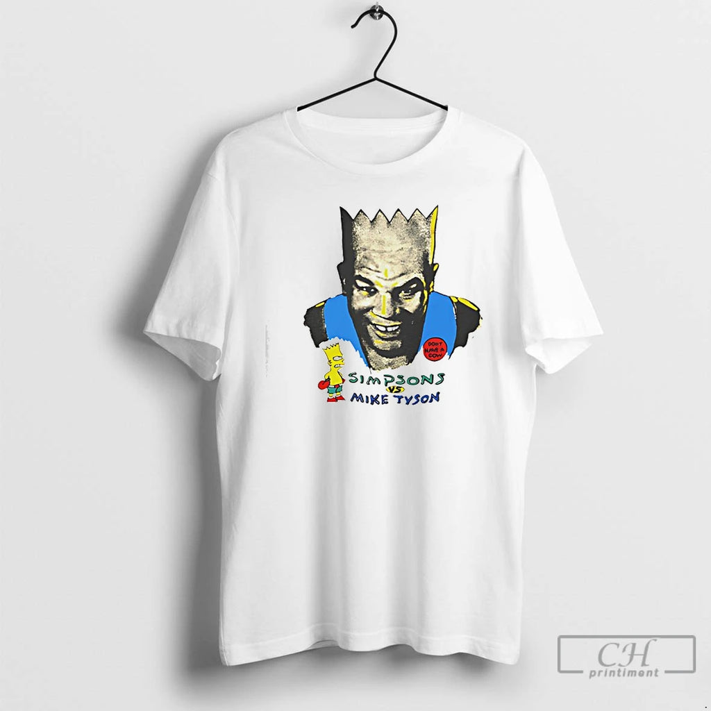 Premium Simpsons Vs Mike Tyson T-Shirts, Hoodie, Sweatshirt | PrintMintTees.com
