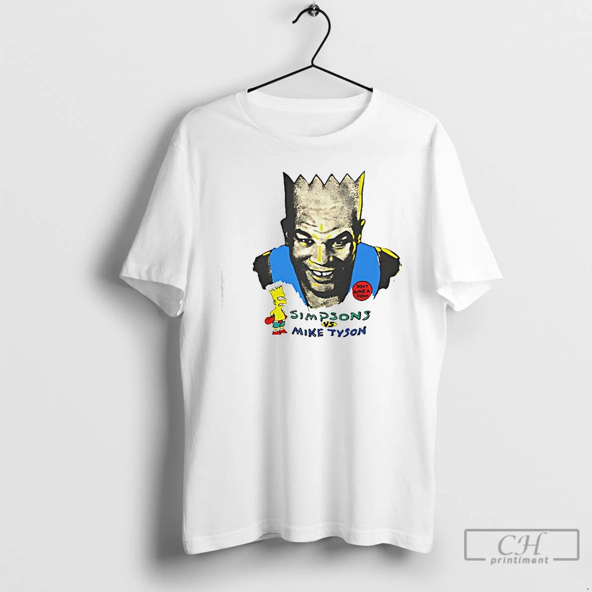 Premium Simpsons Vs Mike Tyson T-Shirts, Hoodie, Sweatshirt | PrintMintTees.com