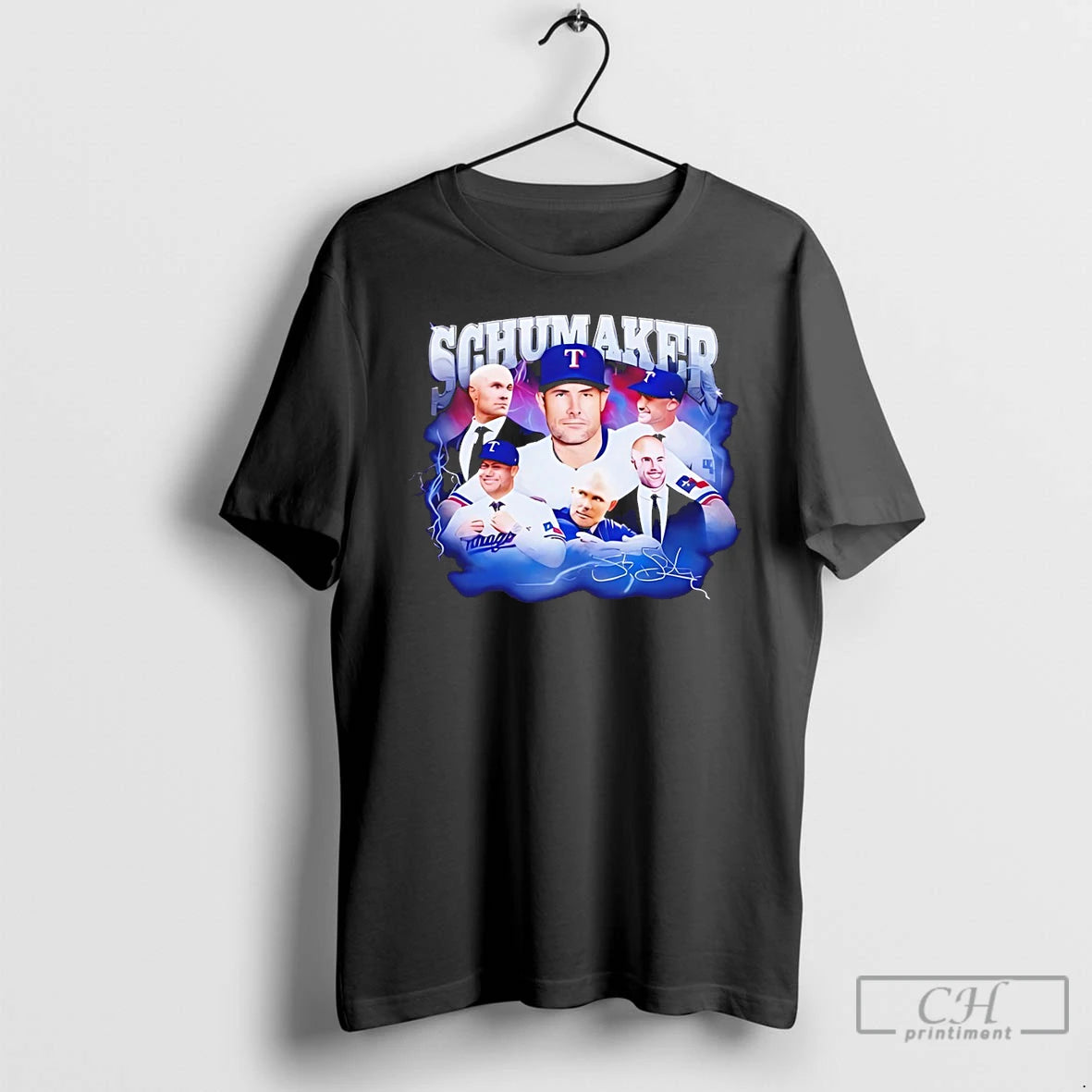 Premium Skip Schumaker Texas Rangers Baseball Player Collage Tribute Memorabilia