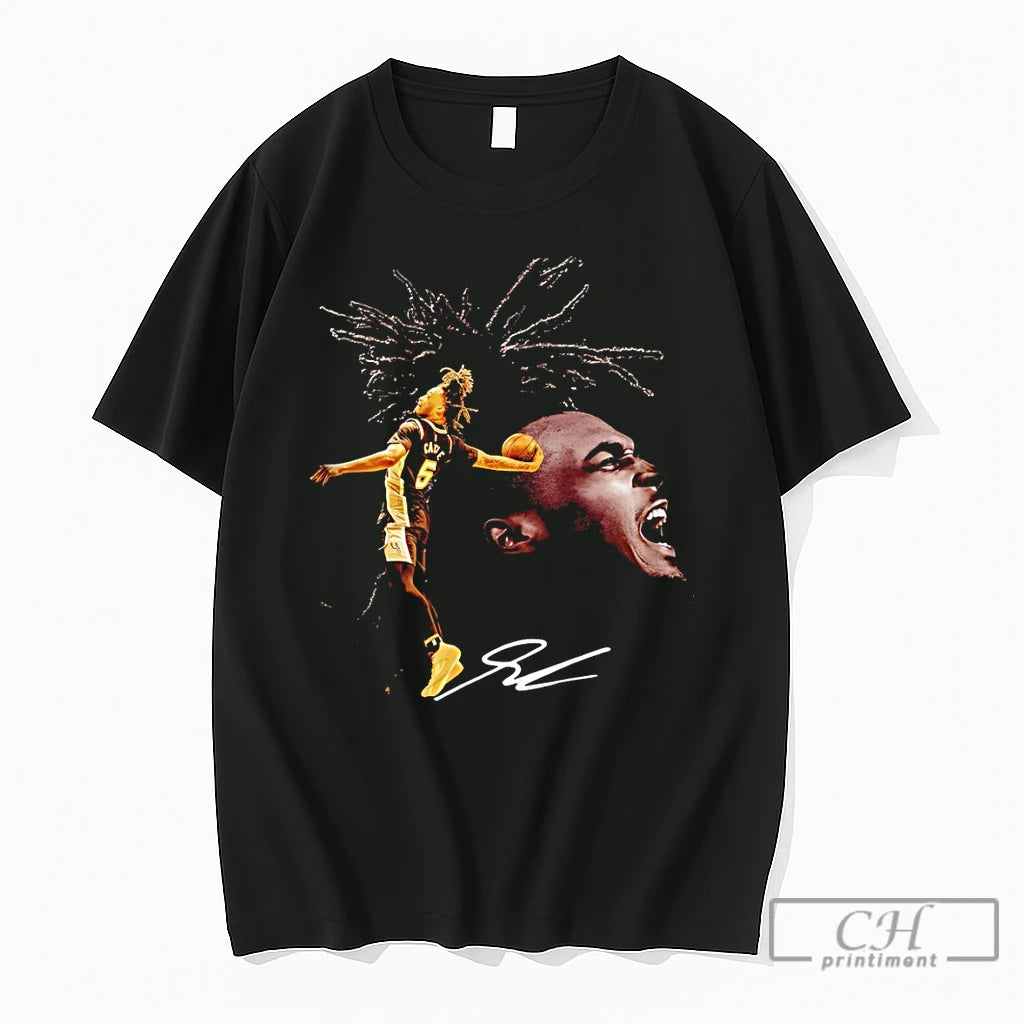 Premium Stephon Castle San Antonio Spurs Basketball Player Tribute Signature