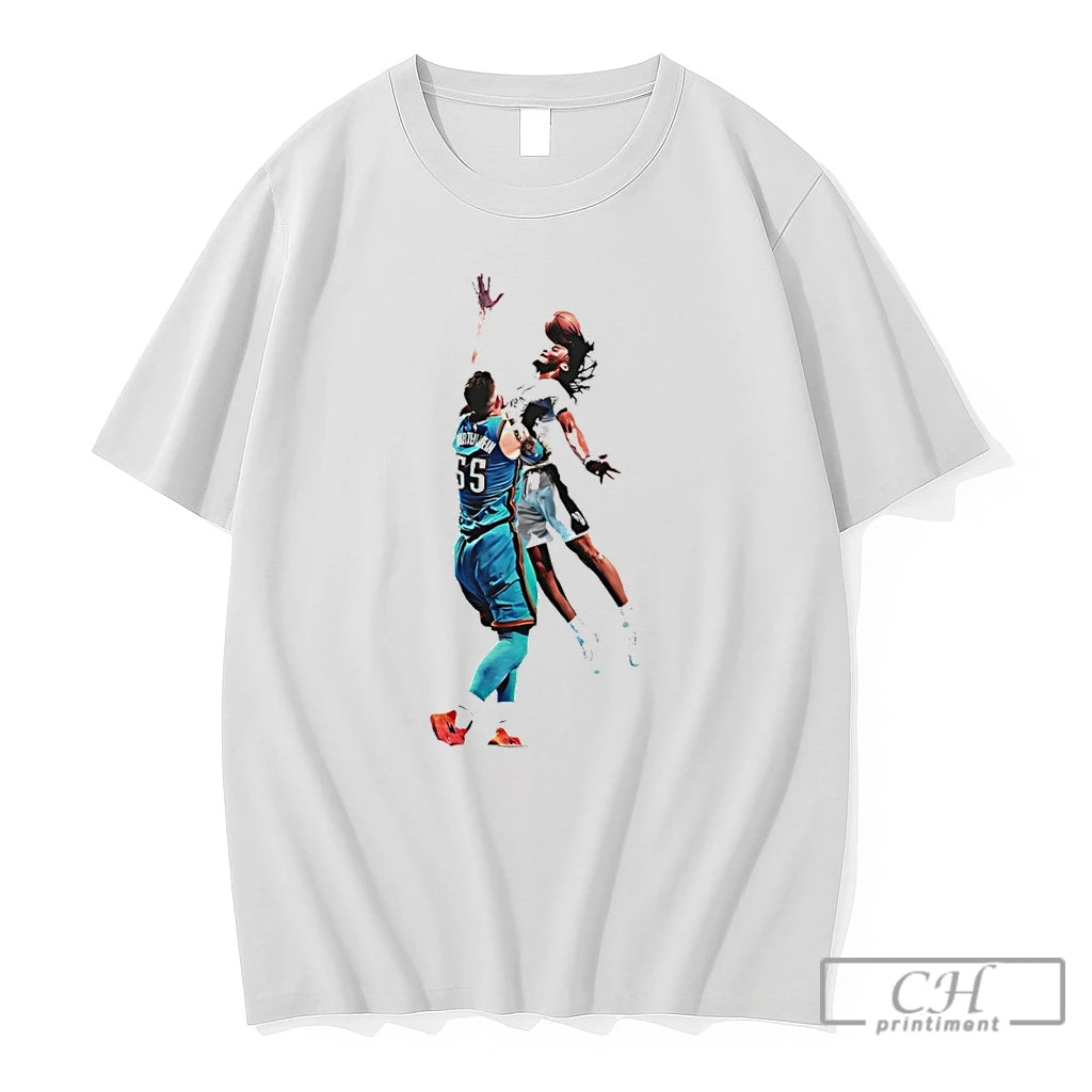 Premium Stephon Castle Dunk Isaiah Hartenstein San Antonio Spurs Basketball Nba 2026 Vintage T Shirts