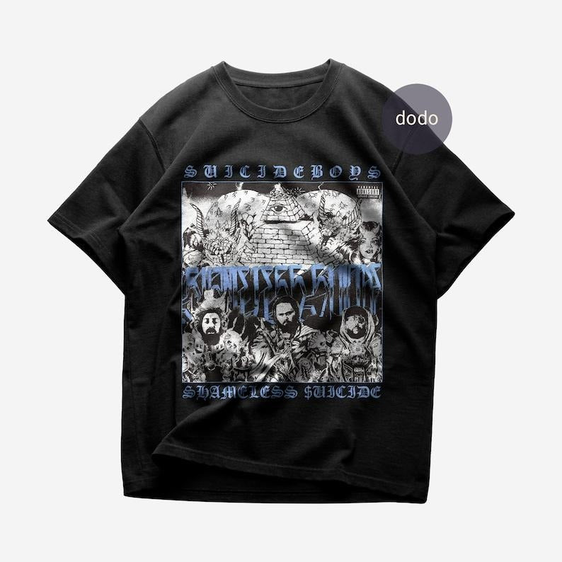 Suicideboys SHAMELESS SUICIDE Album Suicideboys New Album Heavy Cotton T-Shirts, Hoodie, Sweatshirt