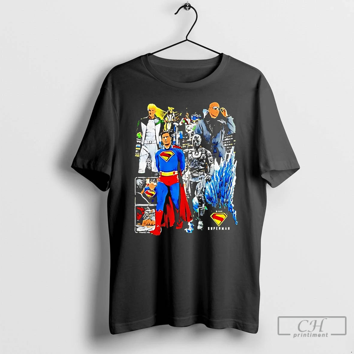 Premium Superman Characters Movie 2025 T-Shirts, Hoodie, Sweatshirt | PrintMintTees.com
