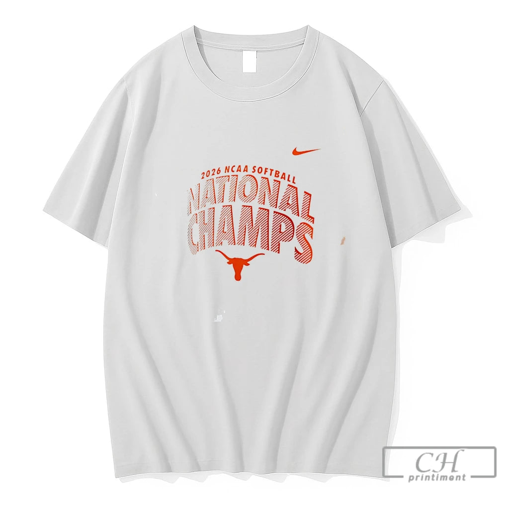 Premium Texas Longhorns Softball 2026 Ncaa Womens College World Series National Champions Tee T Shirts