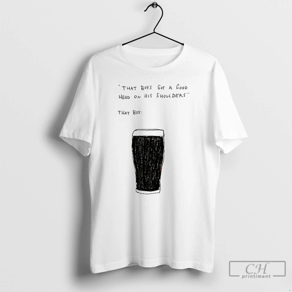 Premium That Boys Got A Good Head On His Shoulders T-Shirts, Hoodie, Sweatshirt | PrintMintTees.com