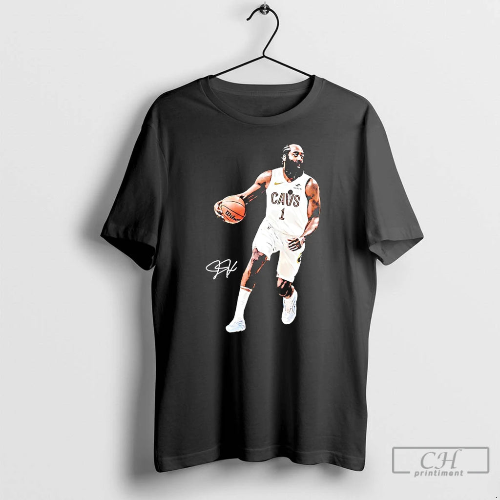 Premium The Debut James Harden Cleveland Cavaliers Signature Graphic T-Shirts, Hoodie, Sweatshirt | PrintMintTees.com