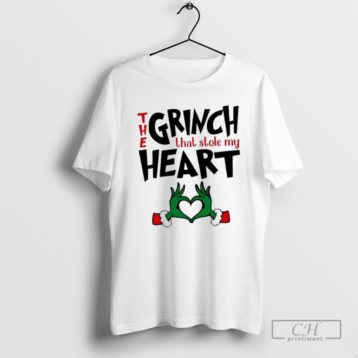 Premium The Grinch That Stole My Heart Couple Matching Shirt Sweater Hoodie, Sweatshirt | PrintMintTees.com