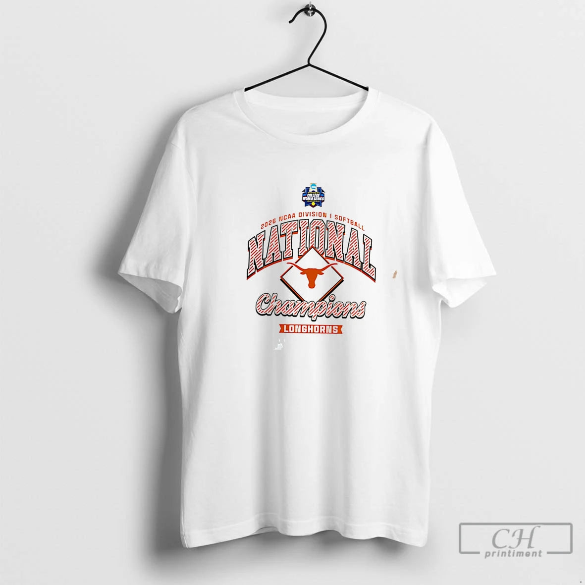 Premium The Texas Longhorns Win The 2026 Ncaa Womens Collegiate Softball Champions Tee T Shirts