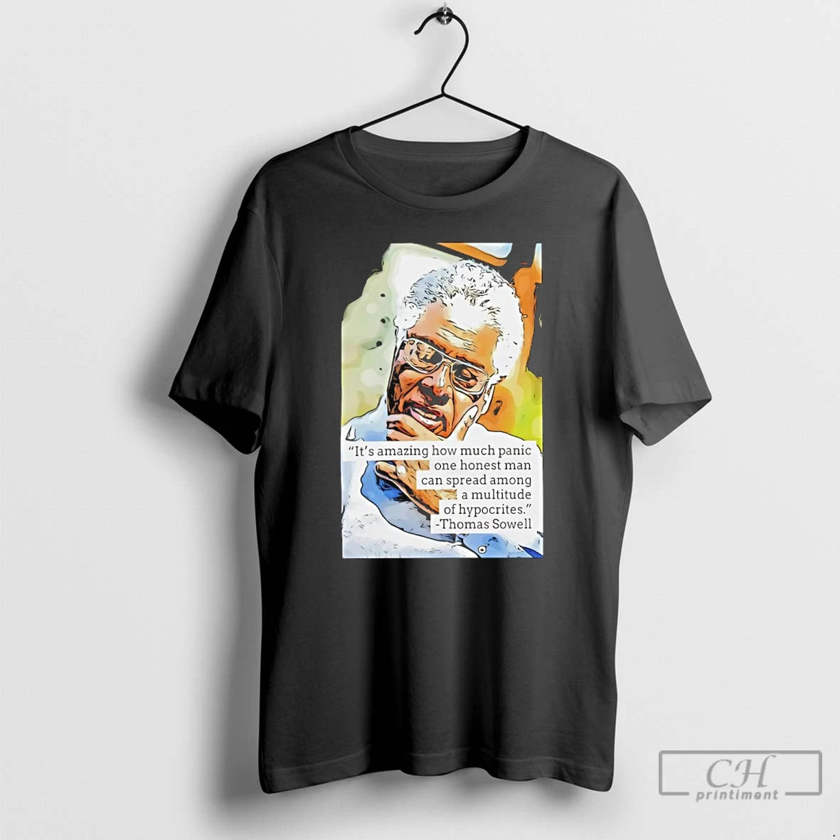 Premium Thomas Sowell One Honest Man T-Shirts, Hoodie, Sweatshirt | PrintMintTees.com