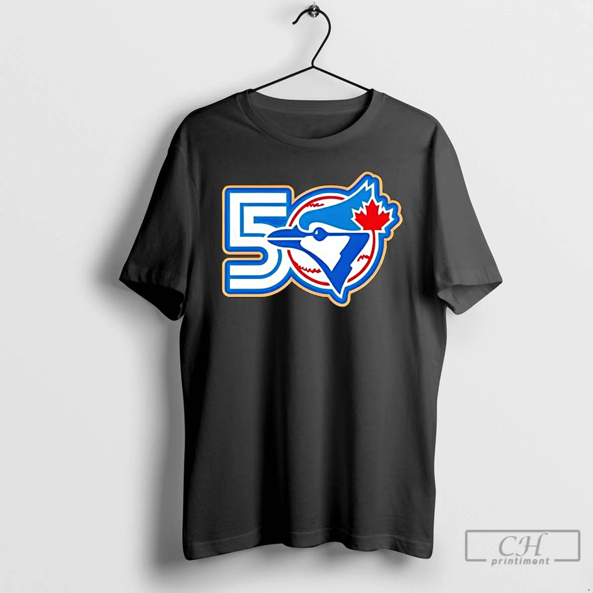 Premium Toronto Blue Jays Teams 50th Seasons Logo T-Shirts, Hoodie, Sweatshirt | PrintMintTees.com
