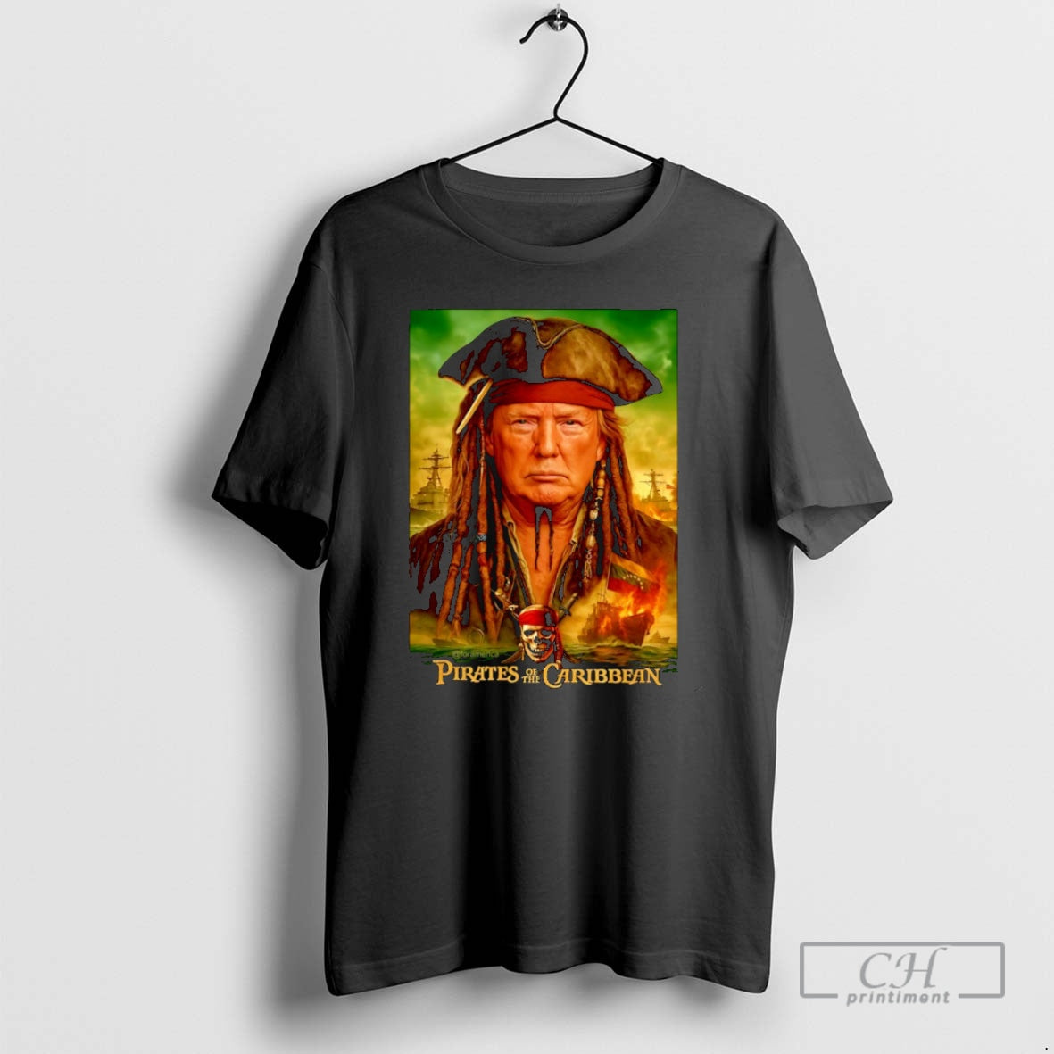 Premium Trump Pirates Of The Caribbean Christmas Shirt Sweater Hoodie, Sweatshirt | PrintMintTees.com