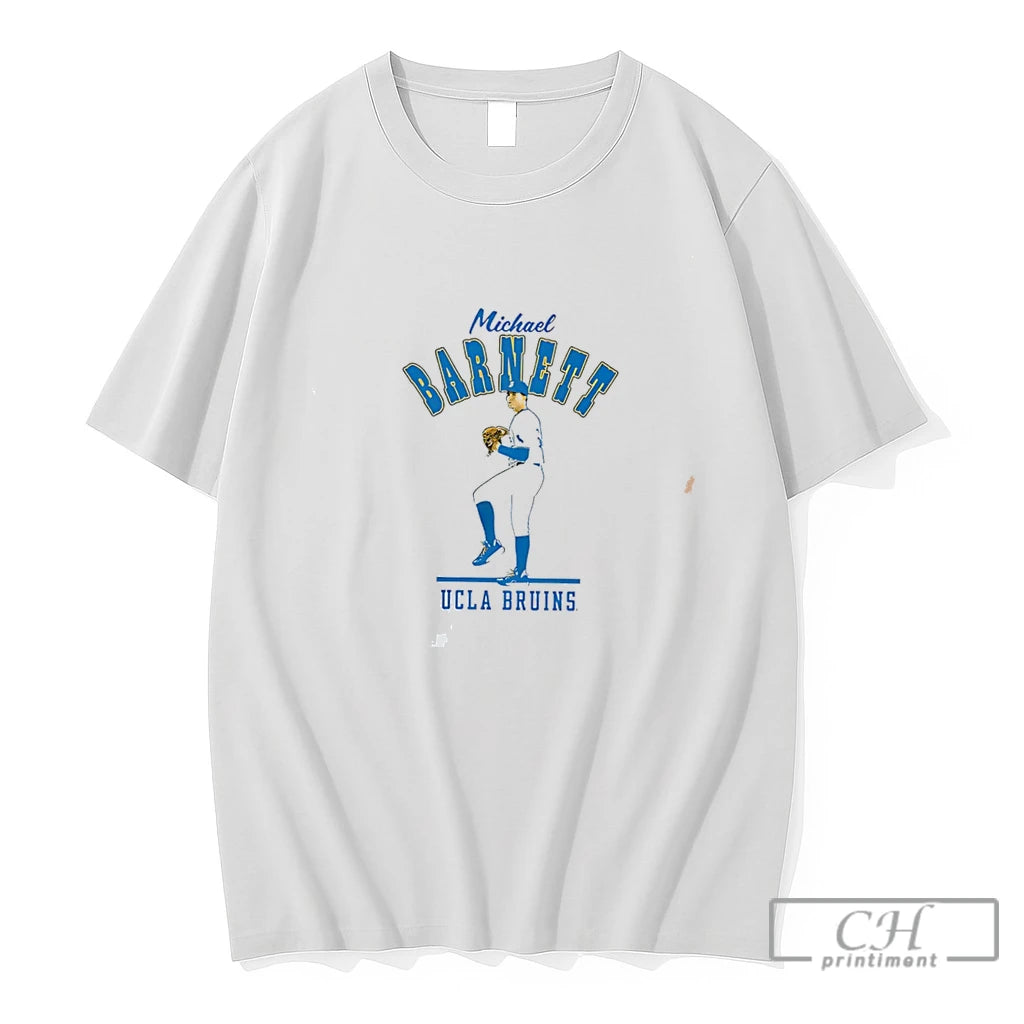 Premium Ucla Bruins Michael Barnett Illustration Tee