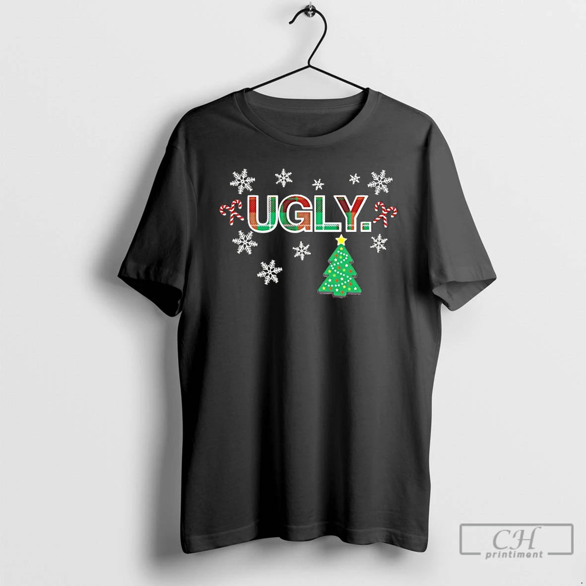 Premium Ugly Christmas Xmas Tree T-Shirts, Hoodie, Sweatshirt | PrintMintTees.com