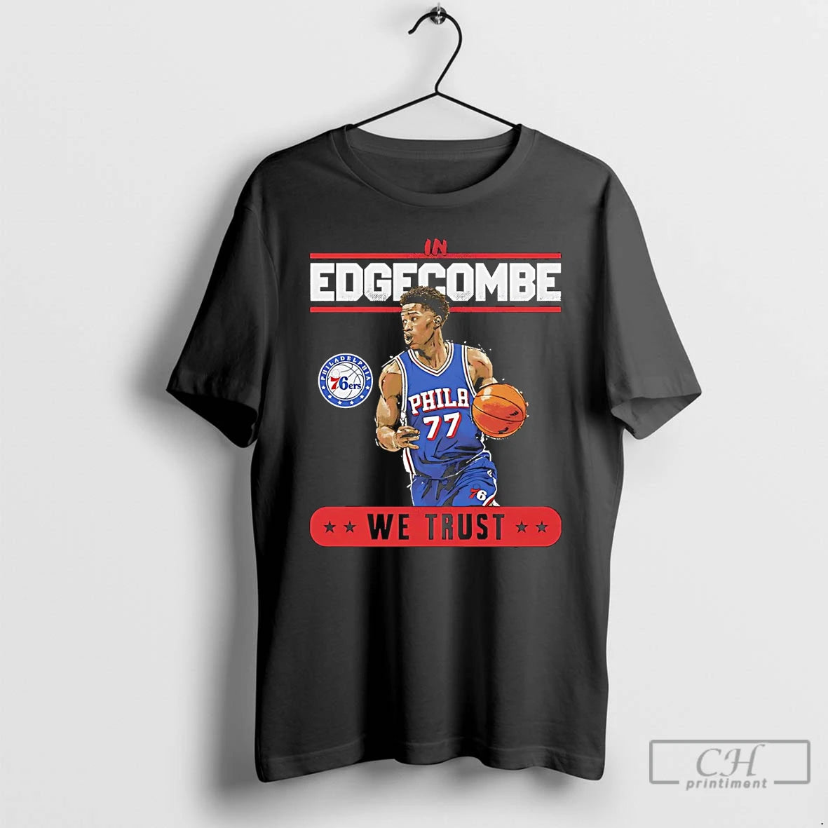 Vj Edgecombe Philadelphia 76ers Edgecombe We Trust T-Shirts, Hoodie, Sweatshirt