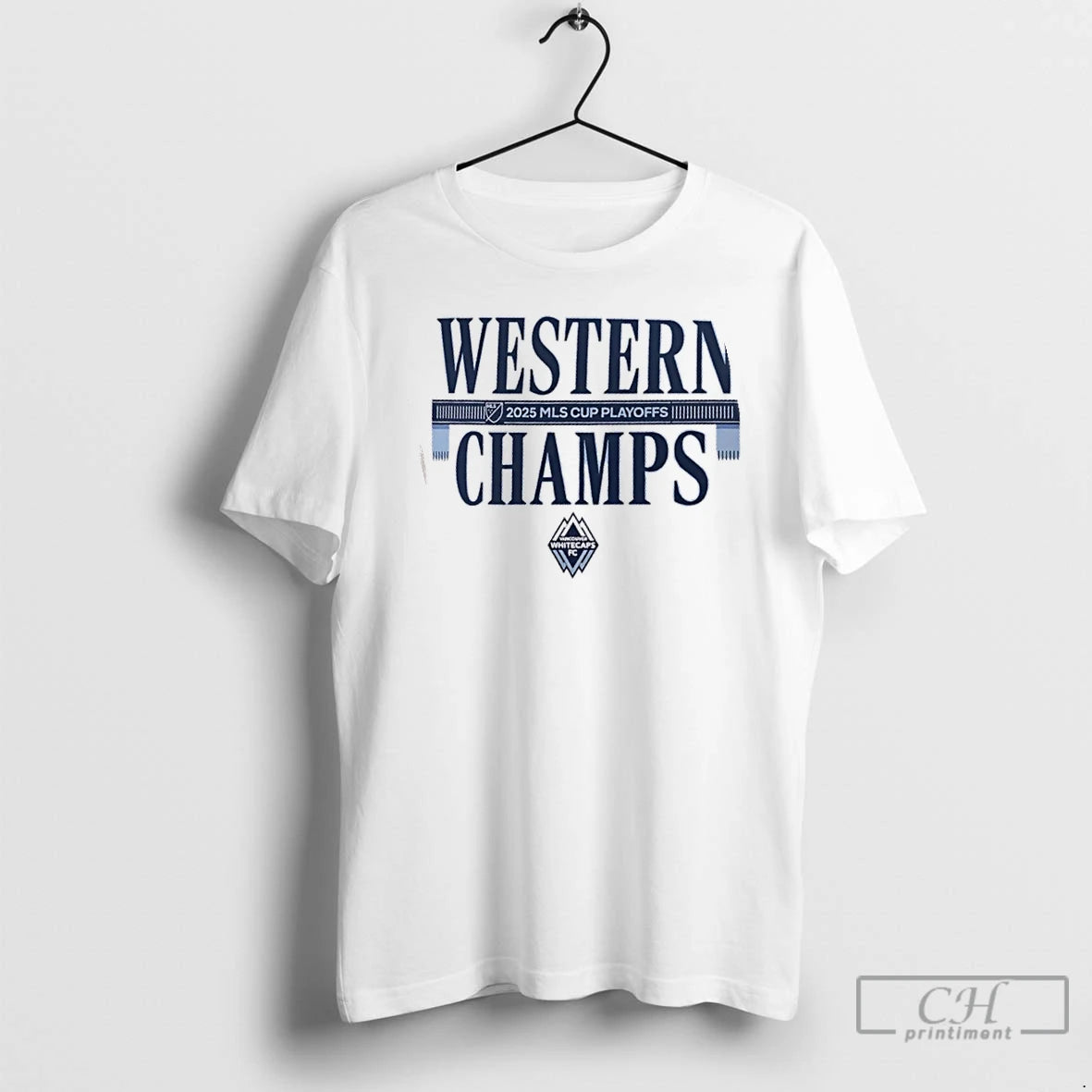Premium Vancouver Whitecaps Fc 2025 Mls Western Conference Champions Locker Room T-Shirts, Hoodie, Sweatshirt