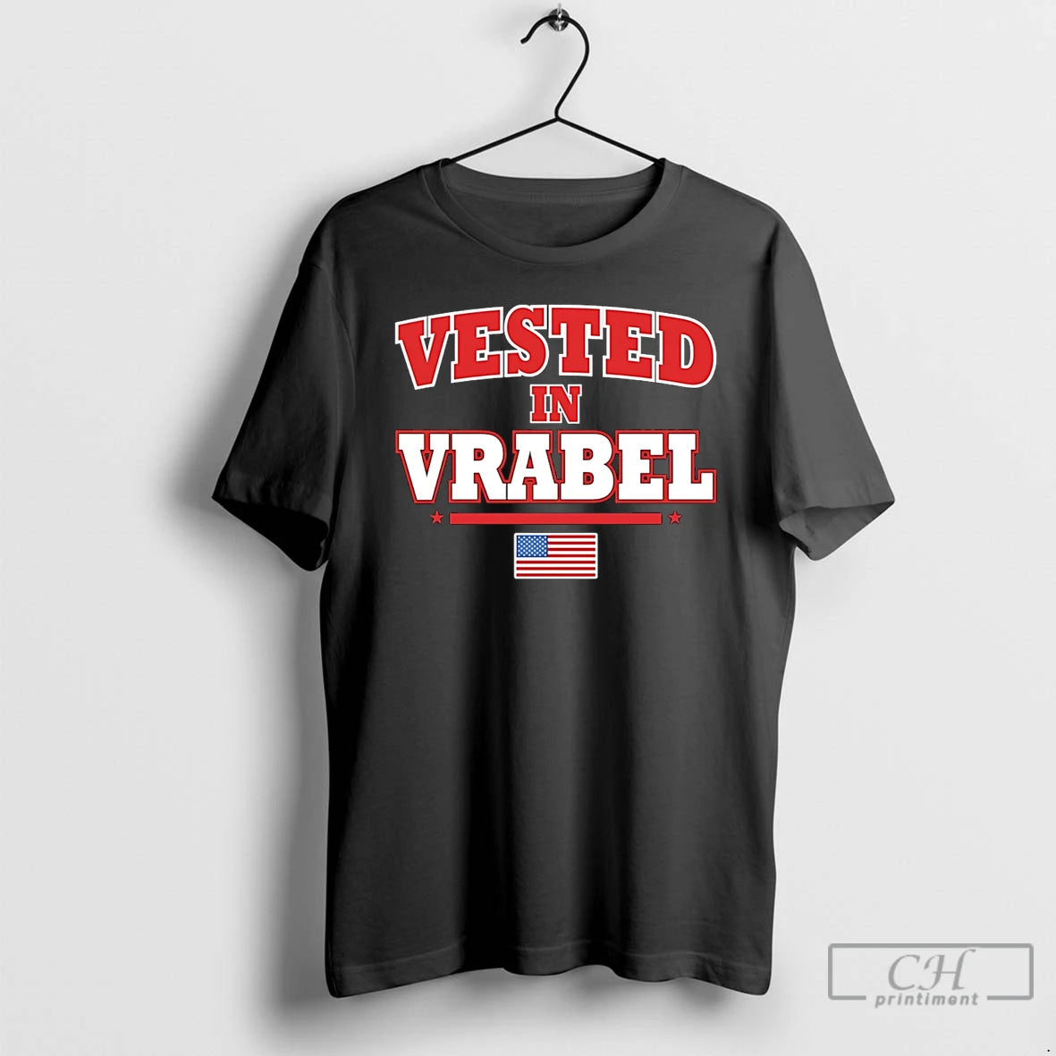 Premium Vested In Vrabel Usa Flag T-Shirts, Hoodie, Sweatshirt | PrintMintTees.com