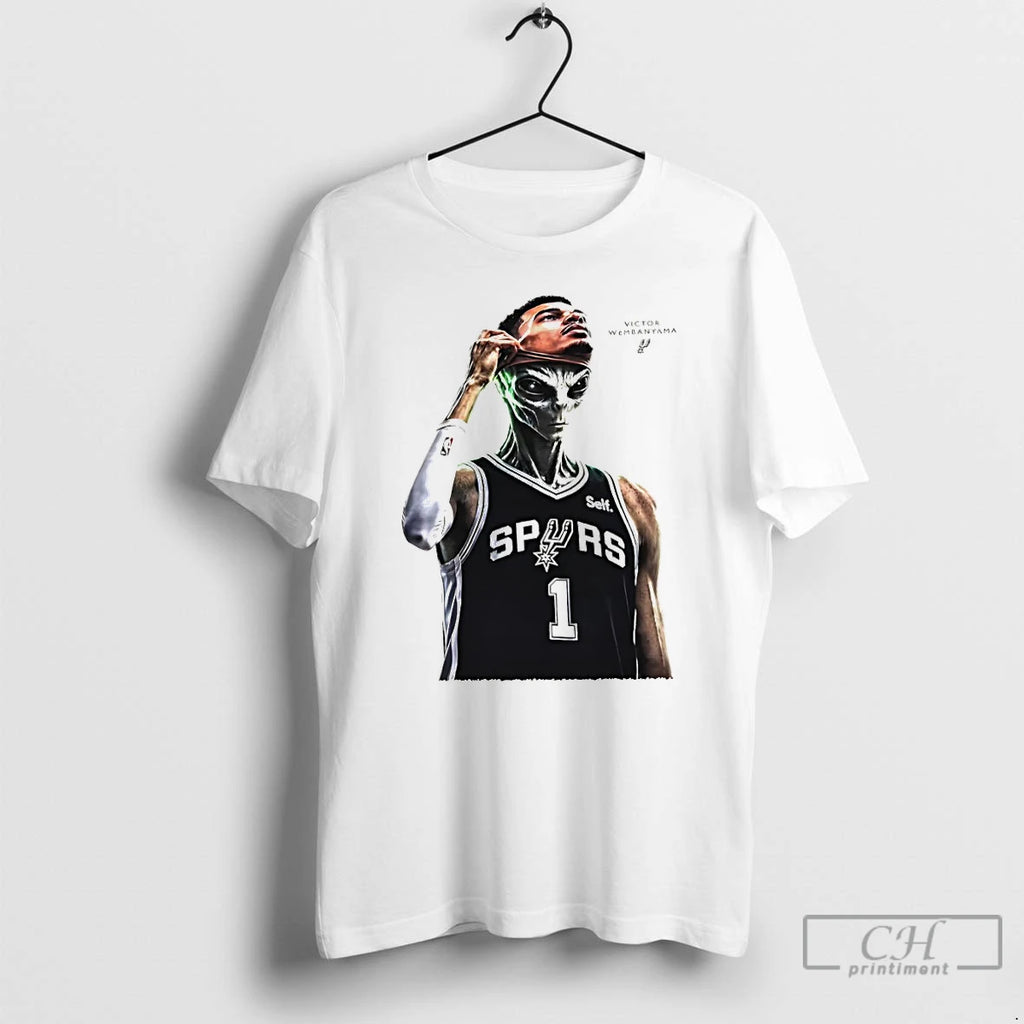 Premium Victor Wembanyama 1 Spurs Mvp Alien Mask