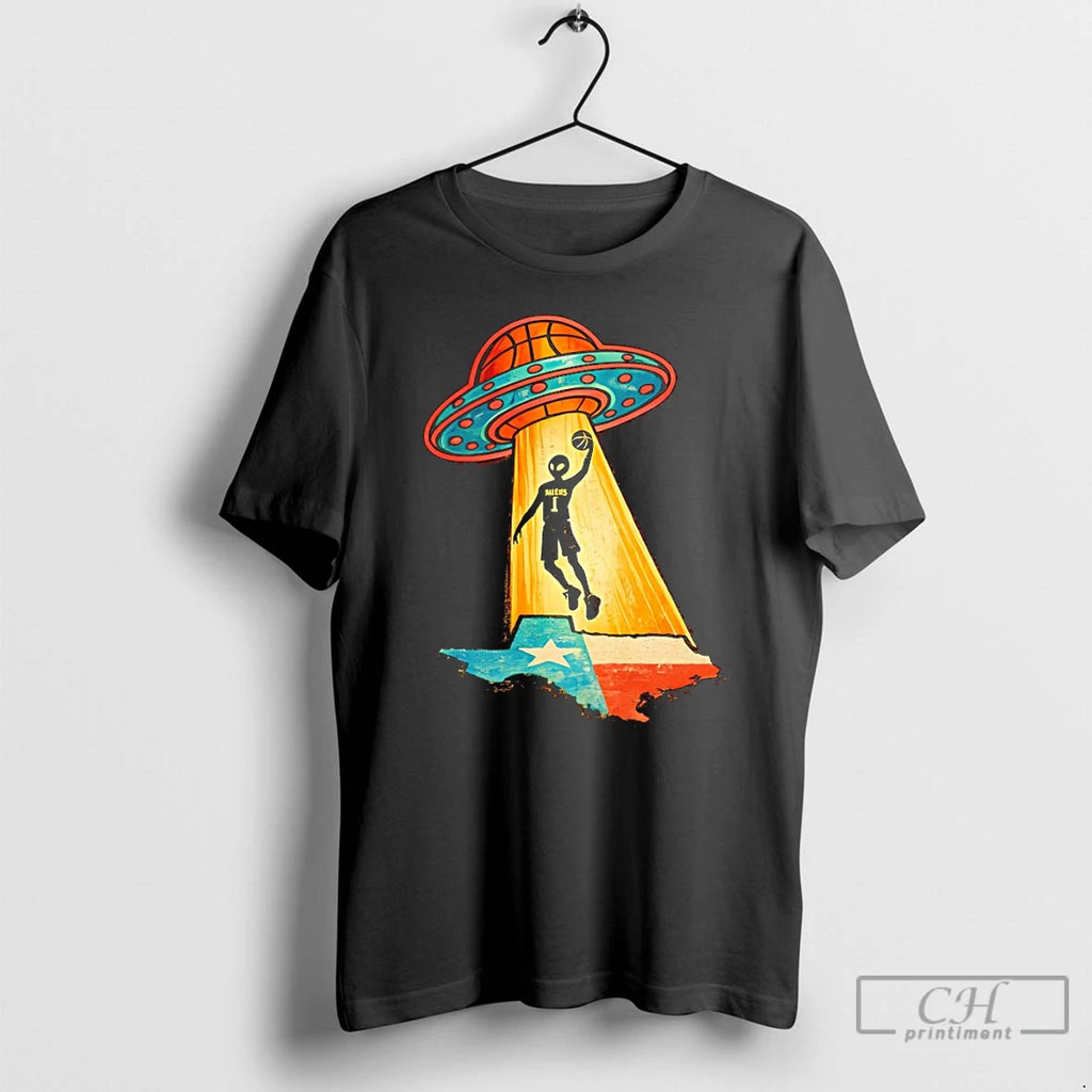 Premium Victor Wembanyama Alien Ufo San Antonio Spurs Basketball Finals Nba 2026 T Shirts Sweater