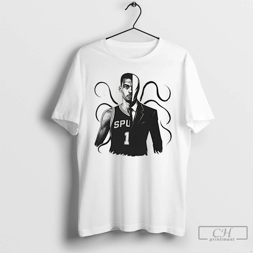 Premium Victor Wembanyama Slenderman Alien San Antonio Spurs Basketball Nba 2026