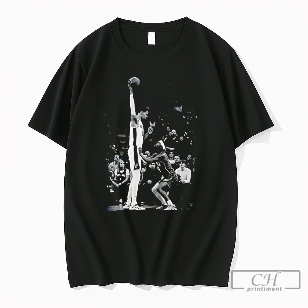 Premium Victor Wembanyama Highlight San Antonio Spurs Basketball Nba 2026 Vintage